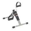 Folding Exercise Peddler with Electronic Display, Black - BeHope
