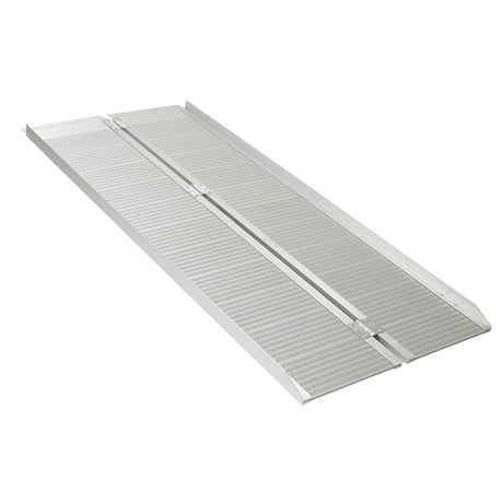 Single Fold Portable Wheelchair Scooter Ramp with Carry Handle and Travel Bag - BeHope