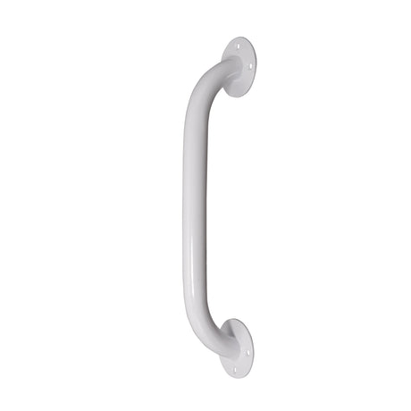 Powder Coated Grab Bar, White - BeHope