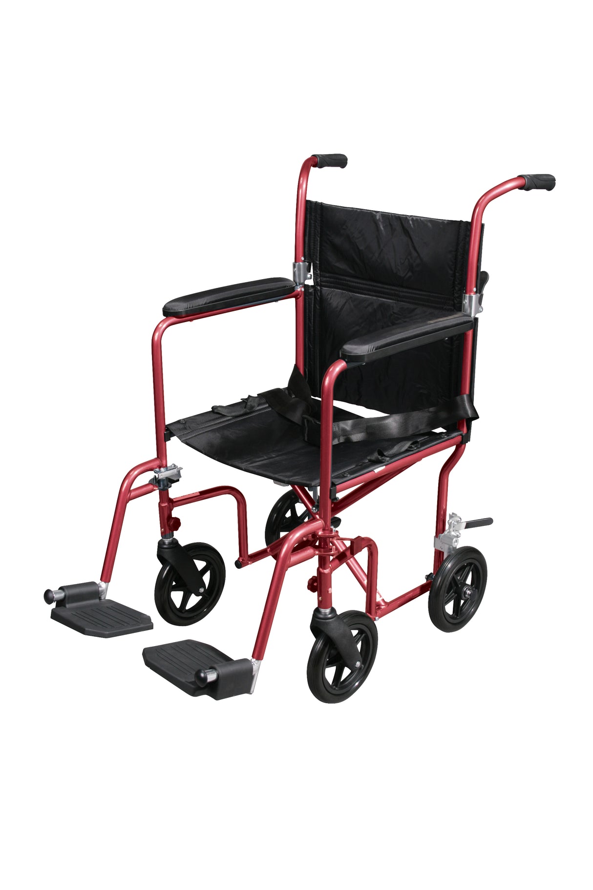 Flyweight Lightweight Transport Wheelchair with Removable Wheels - BeHope