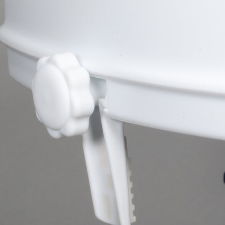 Raised Toilet Seat with Lock, Standard Seat - BeHope