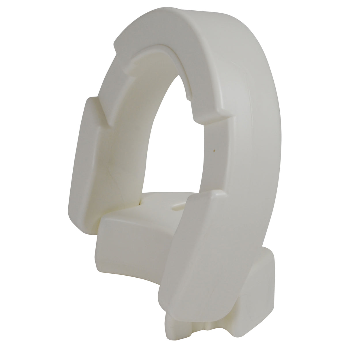 Hinged Toilet Seat Riser, Standard Seat - BeHope