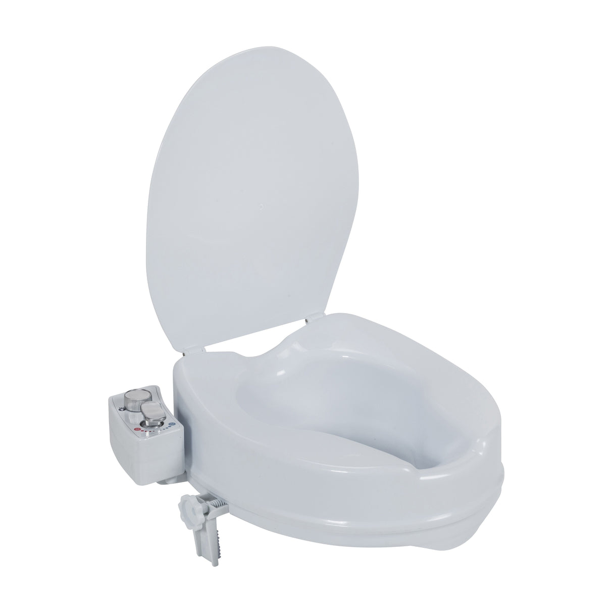 PreserveTech Raised Toilet Seat with Bidet, Ambient & Warm Water - Behope - RTL12C006-WH