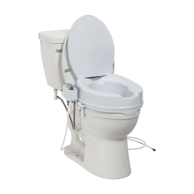Preservetech Raised Toilet Seat With Bidet - BeHope