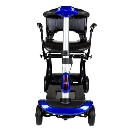 ZooMe Auto-Flex Folding Travel Scooter, Blue - BeHope