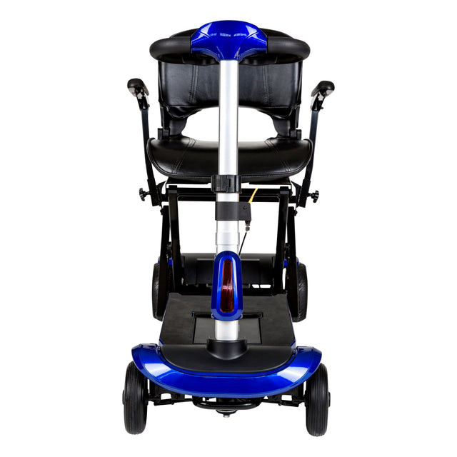 Zoome Auto-flex Folding Travel Scooter, Blue - BeHope