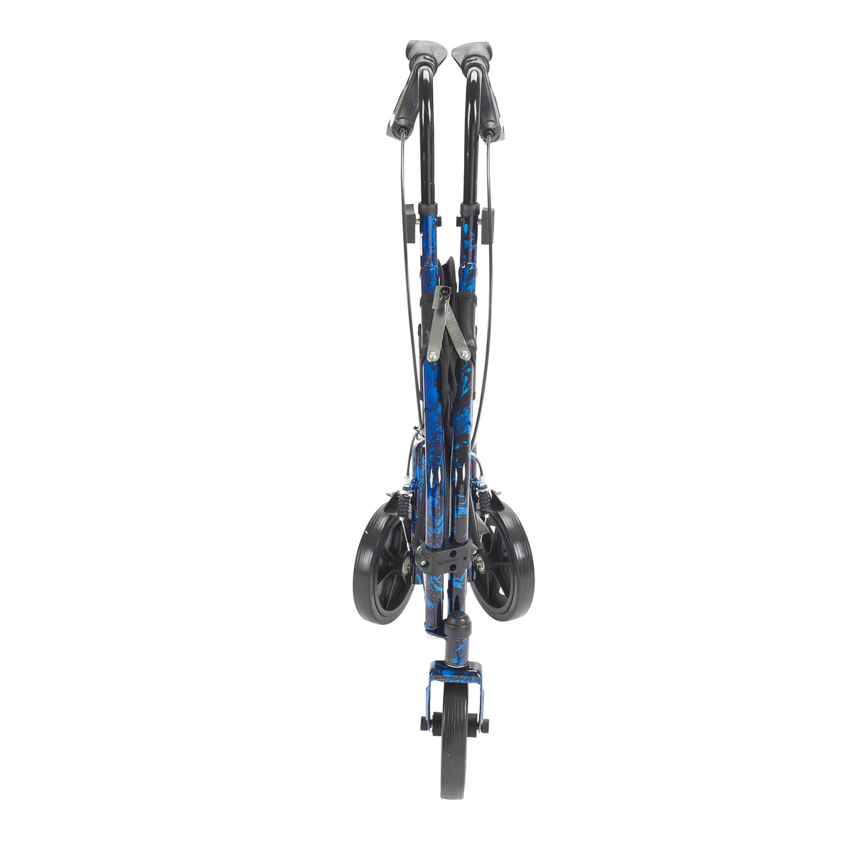 3 Wheel Rollator Rolling Walker with Basket Tray and Pouch - BeHope