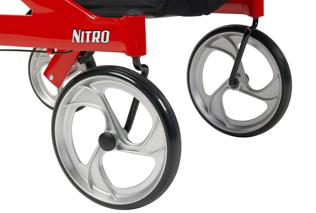 Nitro Euro Style Rollator Rolling Walker - BeHope