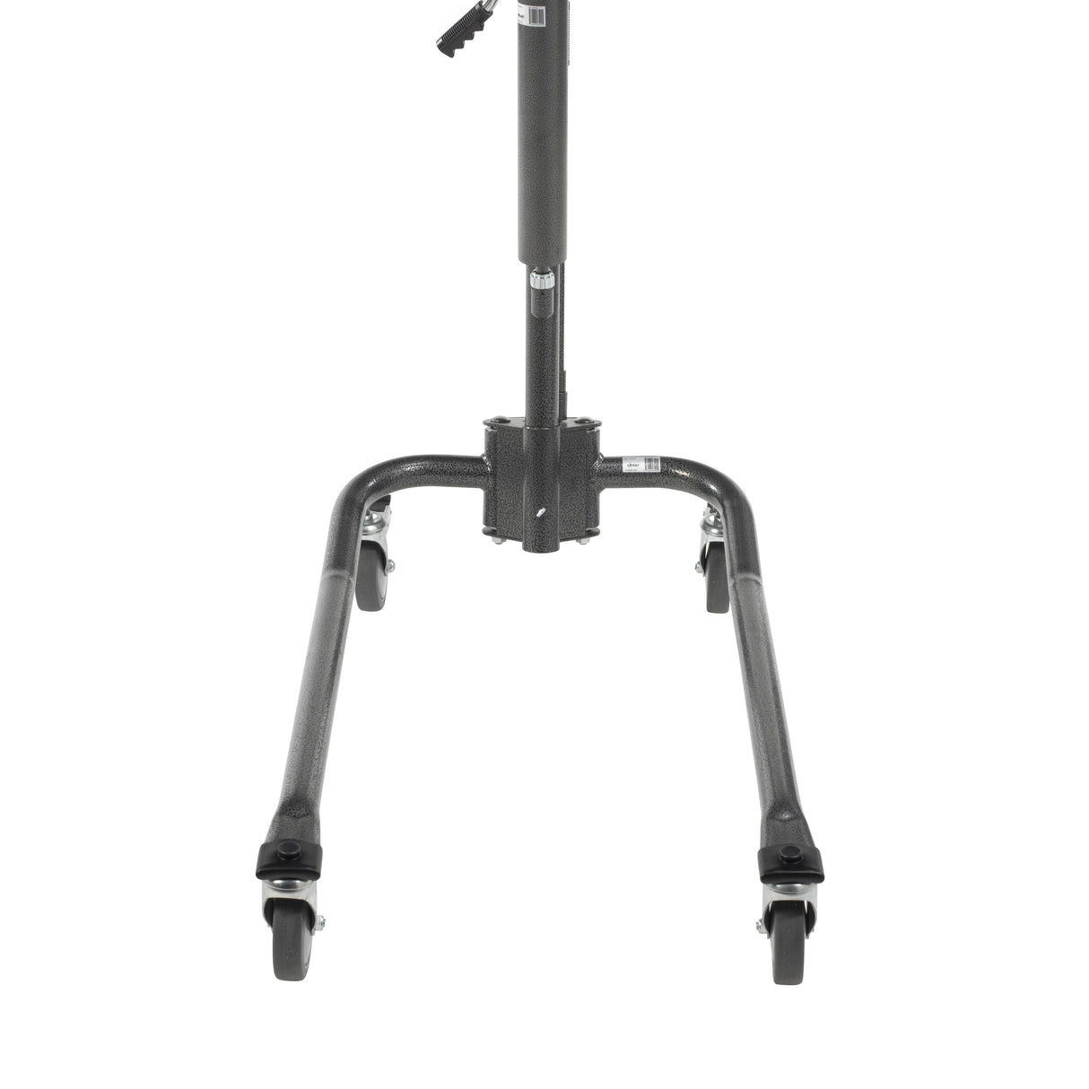 Hydraulic Patient Lift with Six Point Cradle, 5" Casters, Silver Vein - BeHope