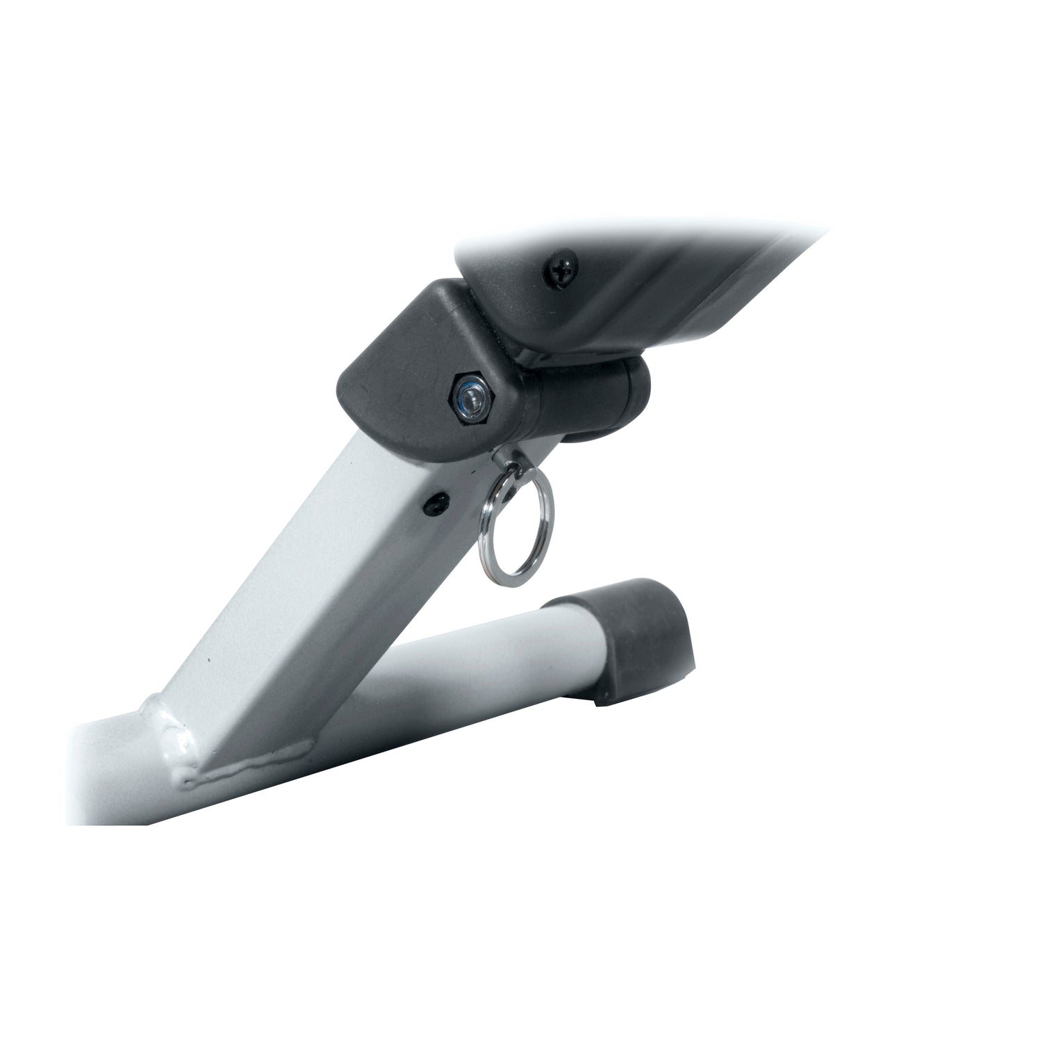 Folding Exercise Peddler with Electronic Display, Black - BeHope