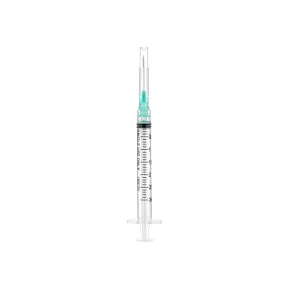 Sol-m 3ml Luer Lock Syringe With Exchange Needle 22g*1'' - Behope
