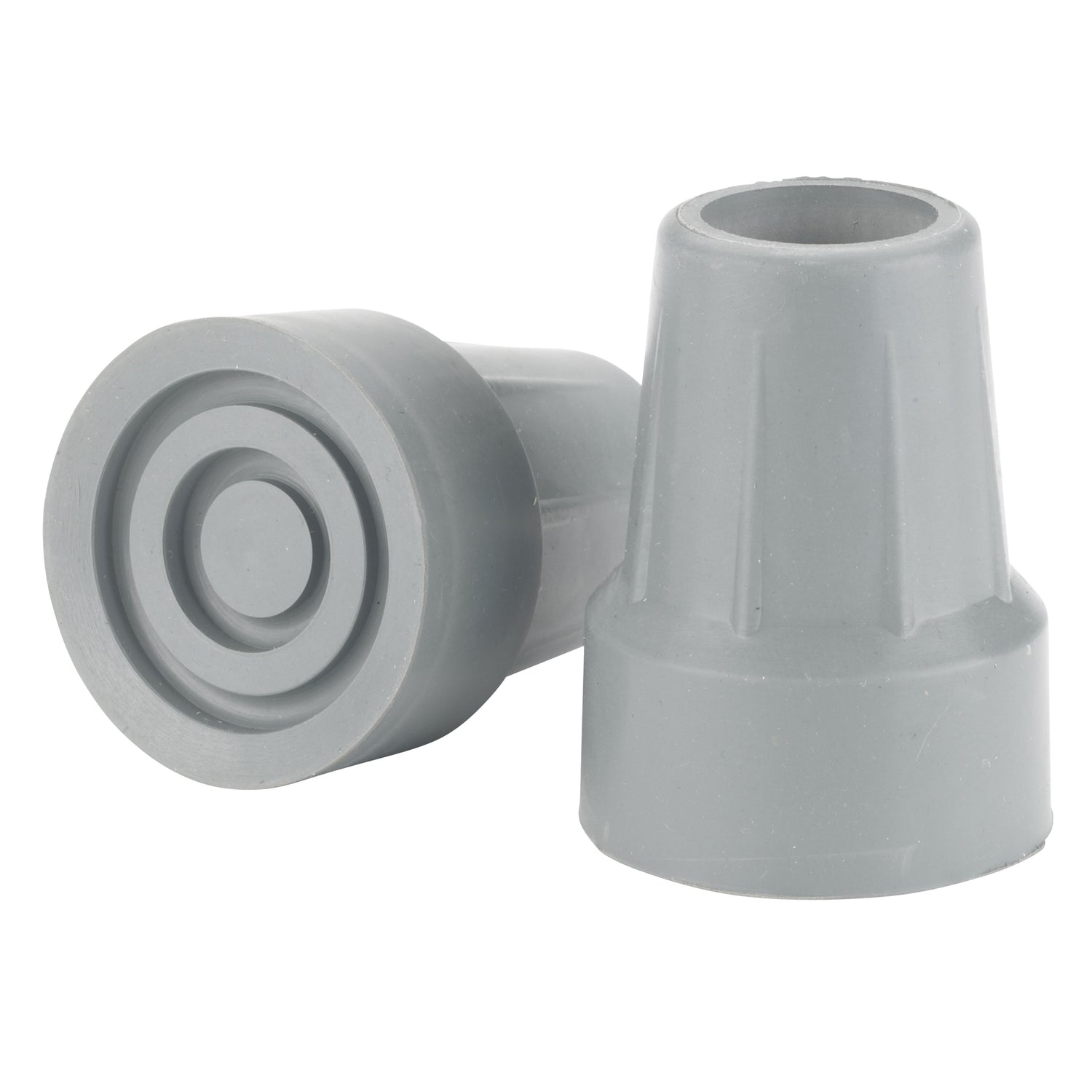 Crutch Tips, 7/8", Gray, 1 Pair - Behope - RTL10439B