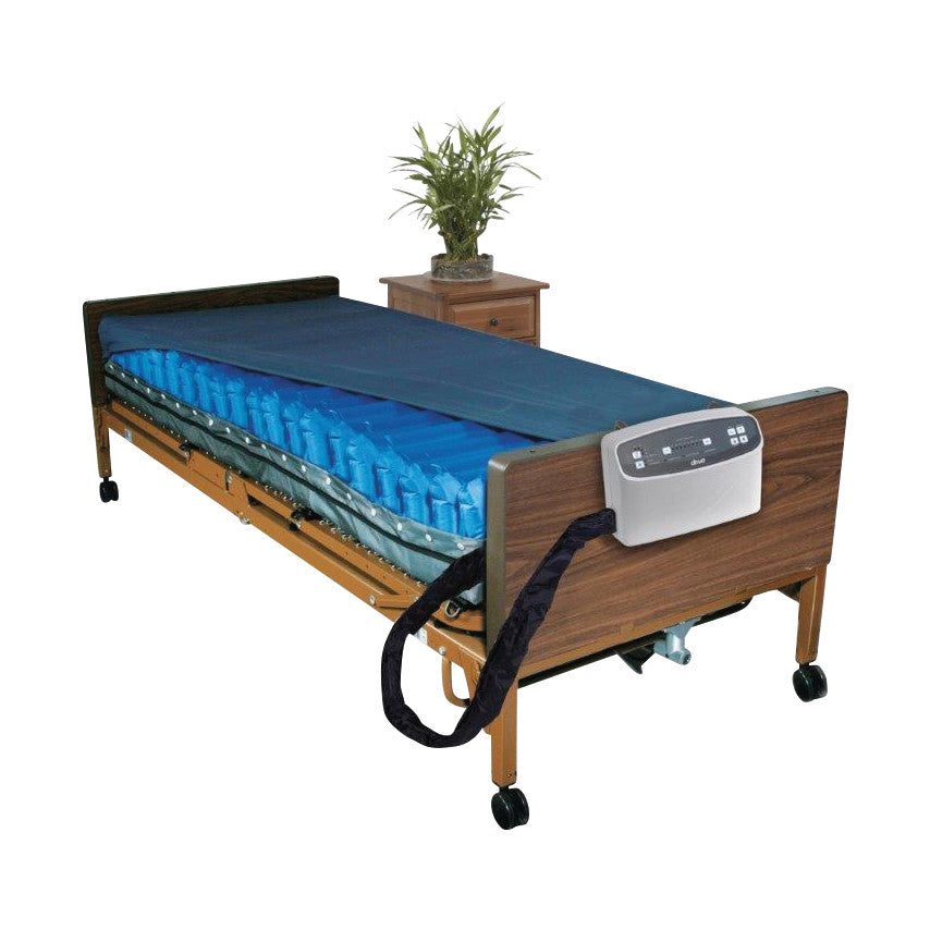 Med-aire Plus 8" Alternating Pressure And Low Air Loss Mattress System With 10" Defined Perimeter - BeHope
