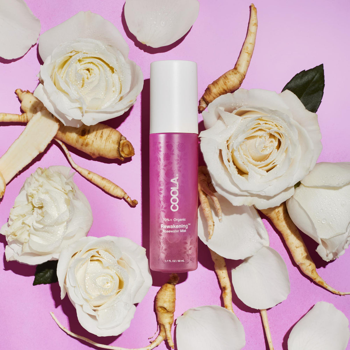 Facial Moisturizer Rewakening™ Rosewater Mist Face Spray 1.7 oz. Spray Bottle Floral Scent Liquid