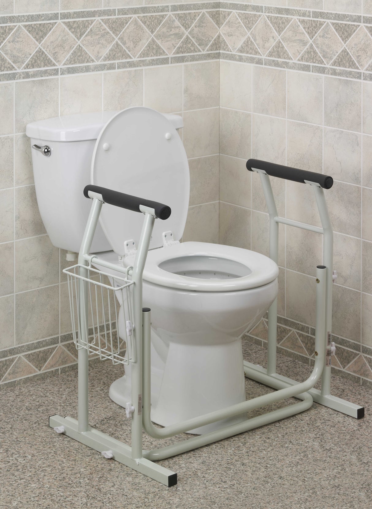 Free-standing Toilet Safety Rail - BeHope