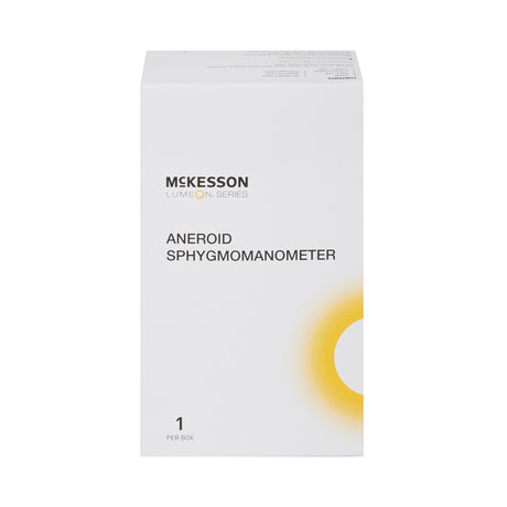 Aneroid Sphygmomanometer Unit McKesson LUMEON™ Small Adult Cuff Nylon Cuff 19 - 27 cm Pocket Aneroid
