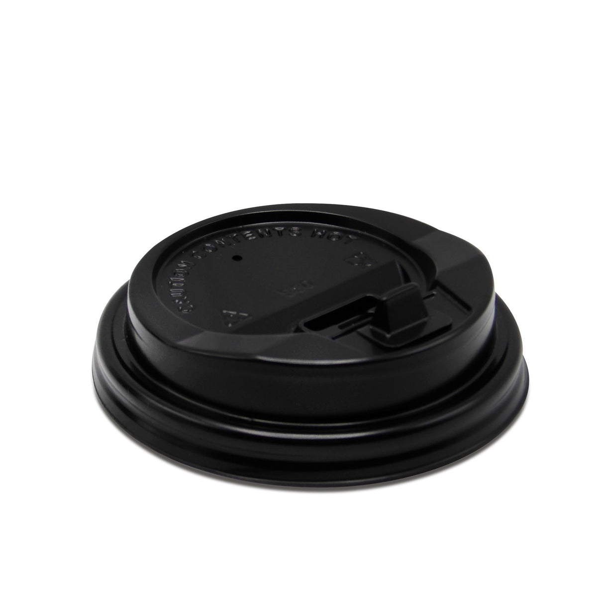 Dome Lid Medd Max LLC Black Disposable