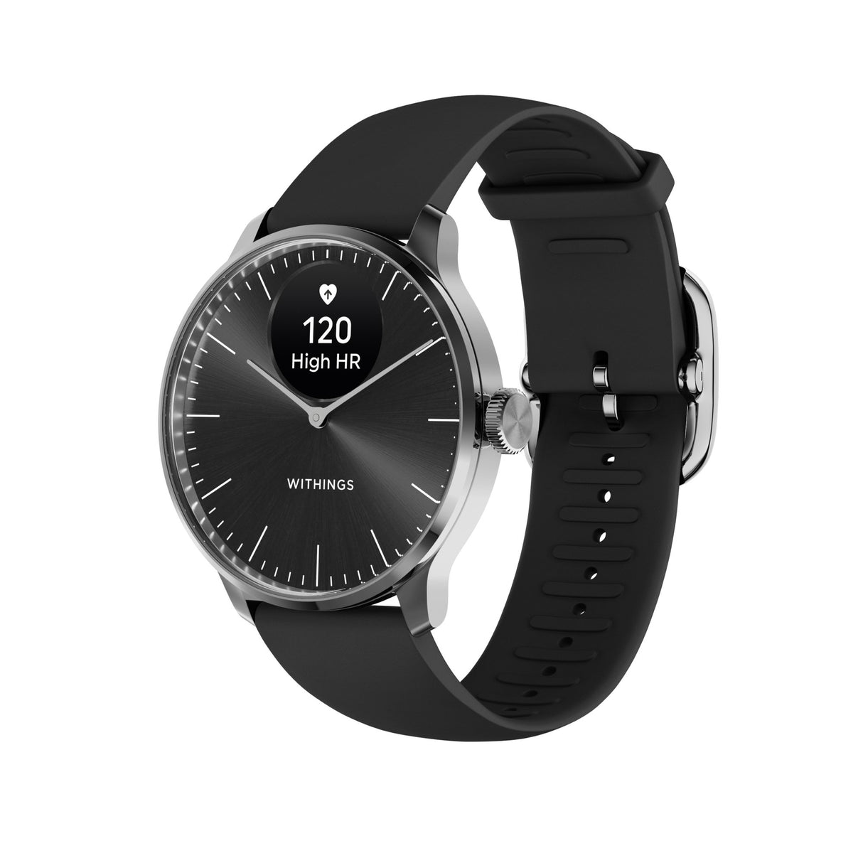 Smartwatch ScanWatch Llight 37mm Withings 24 Hour Grayscale OLED display - BeHope