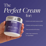 Hand and Body Moisturizer Skintensive® Bruise Cream 4 oz. Jar Unscented Cream