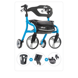 Nitro® Sprint Rollator with Accessories - BeHope