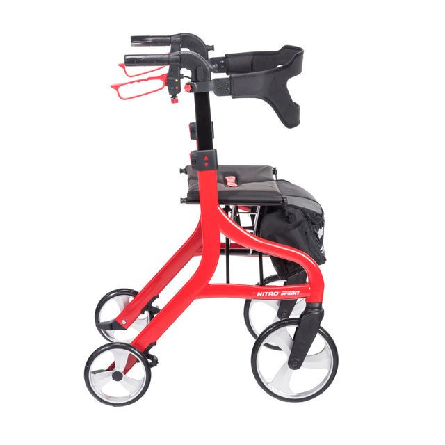 Nitro® Sprint Rollator With Accessories - BeHope