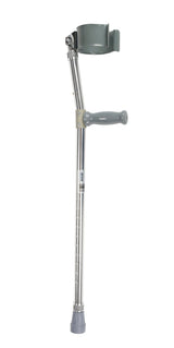 Lightweight Walking Forearm Crutches, Bariatric, 1 Pair - BeHope