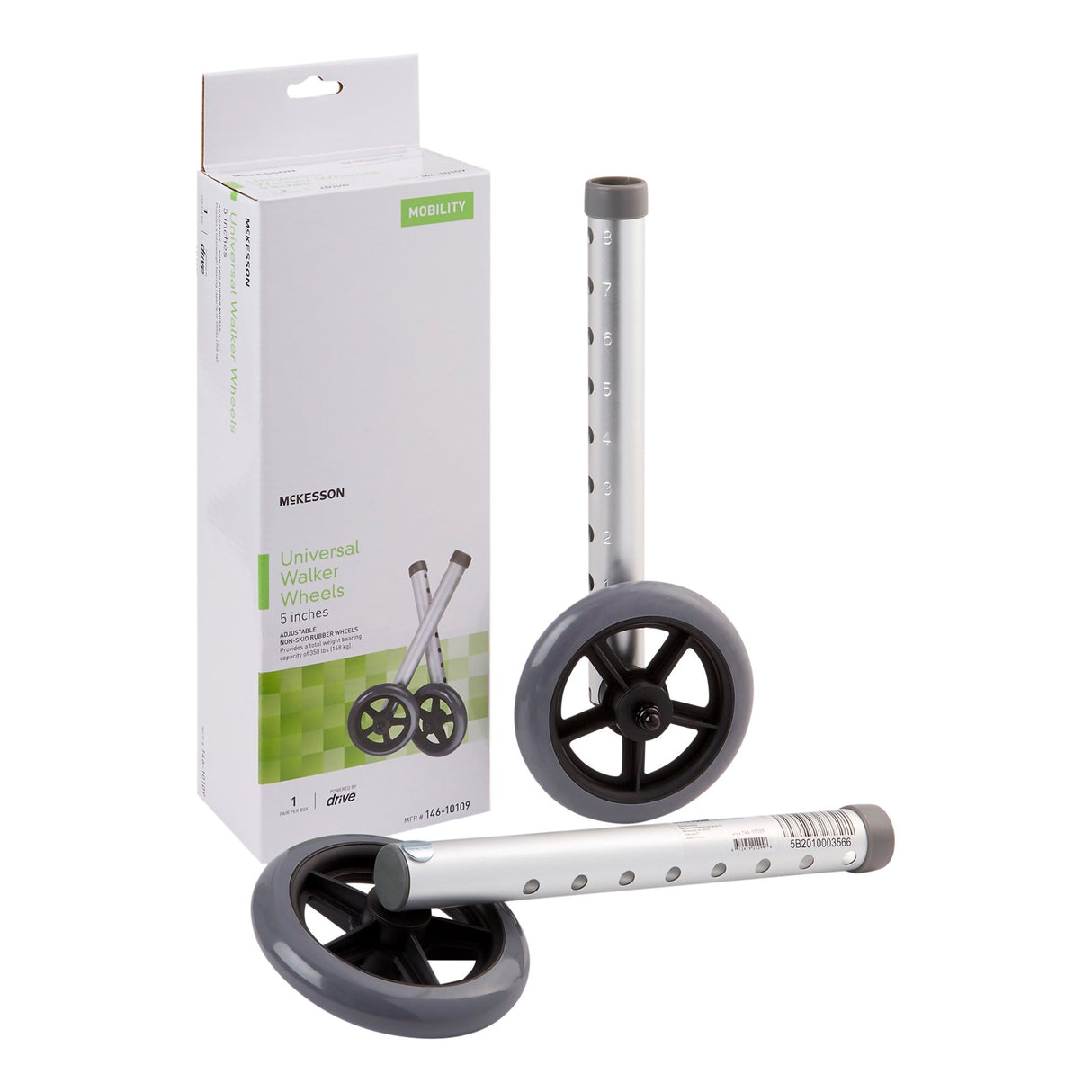 Universal Walker Wheels - BeHope