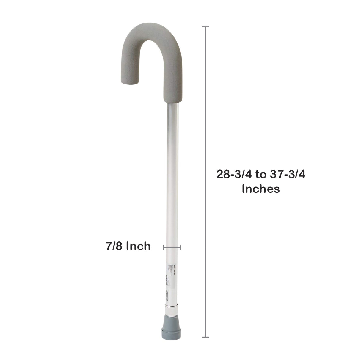 Round-handle Aluminum Cane - BeHope
