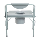 Deluxe Bariatric Drop-Arm Commode - BeHope