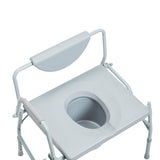 Deluxe Bariatric Drop-Arm Commode - BeHope