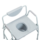 Deluxe Bariatric Drop-Arm Commode - BeHope