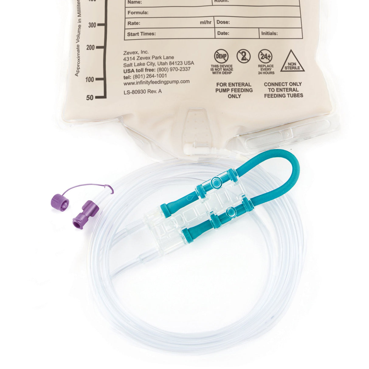 Infinity Enteral Pump Delivery Set with ENFit® Connector