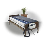 Med-aire Plus 8" Alternating Pressure And Low Air Loss Mattress System With 10" Defined Perimeter - BeHope