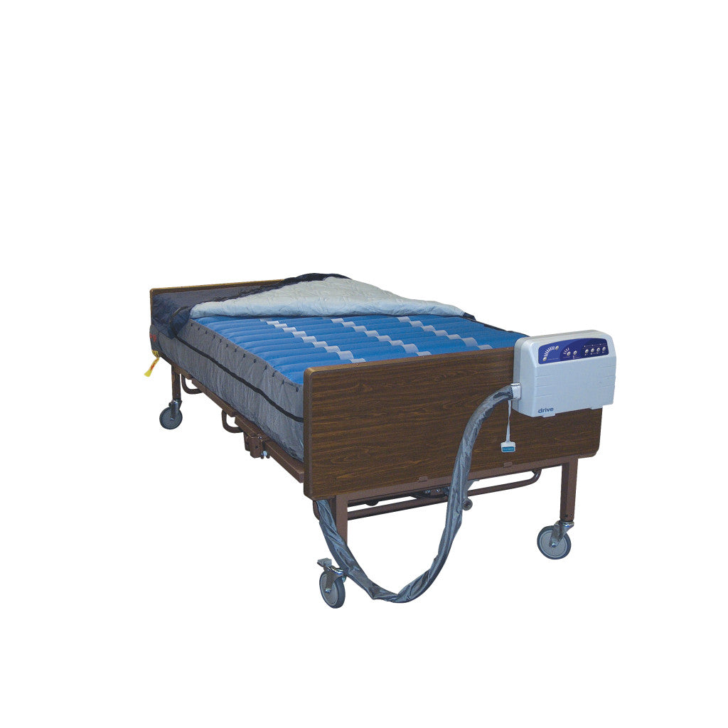 Med-Aire Plus 10" Bariatric Alternating Pressure and Low Air Loss Mattress Replacement System - BeHope