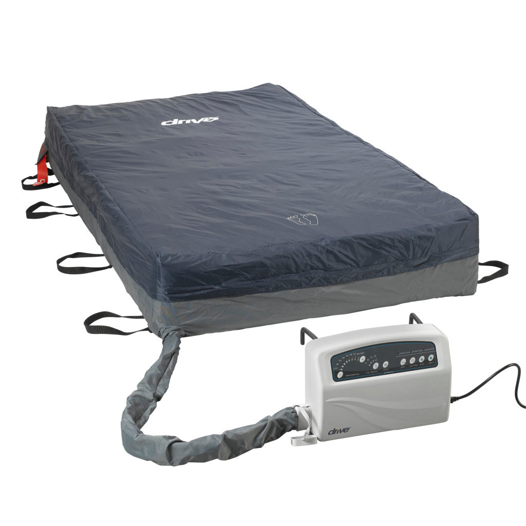 Med-Aire Plus 10" Bariatric Alternating Pressure and Low Air Loss Mattress Replacement System - BeHope