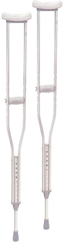 Retail Packaged Aluminum Crutches With Accessories - BeHope