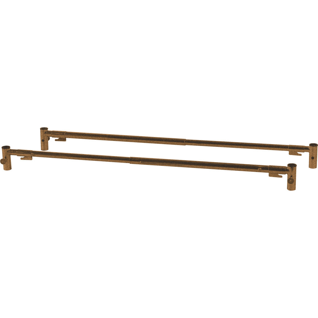 Standard Telescoping Full-Length Side Rail, Brown-Vein Finish - BeHope