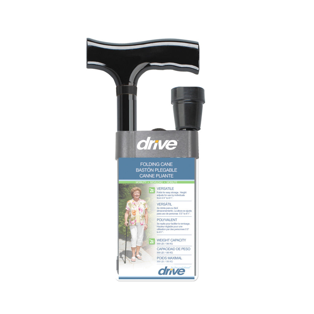 Aluminum Folding Canes, Height Adjustable - BeHope