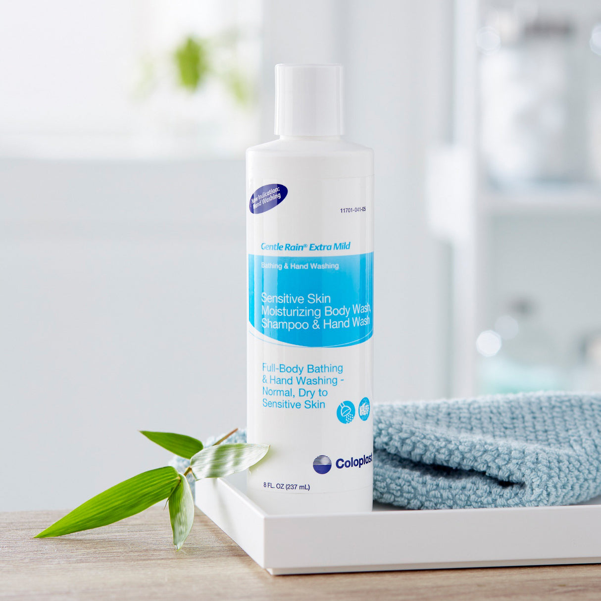 Shampoo and Body Wash Gentle Rain® 8 oz. Flip Top Bottle Scented