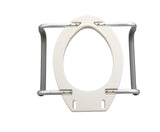 Premium Raised Toilet Seat with Removable Arms - BeHope