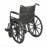 Silver Sport 2 Wheelchair, Detachable Full Arms, Swing Away Footrests, 20" Seat - BeHope