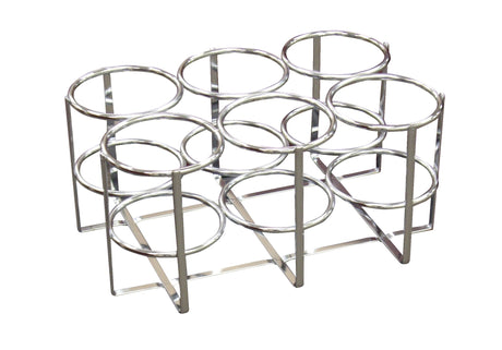 Economy Oxygen 6 Cylinder Rack, E, D Or C Cylinders Only - BeHope
