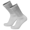 Truform Premier Loose Fit Crew Socks White Small - Each - Behope