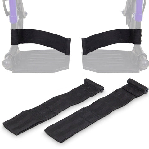 Heel Loops For Swing Away Foot Rest, 1 Pair - BeHope