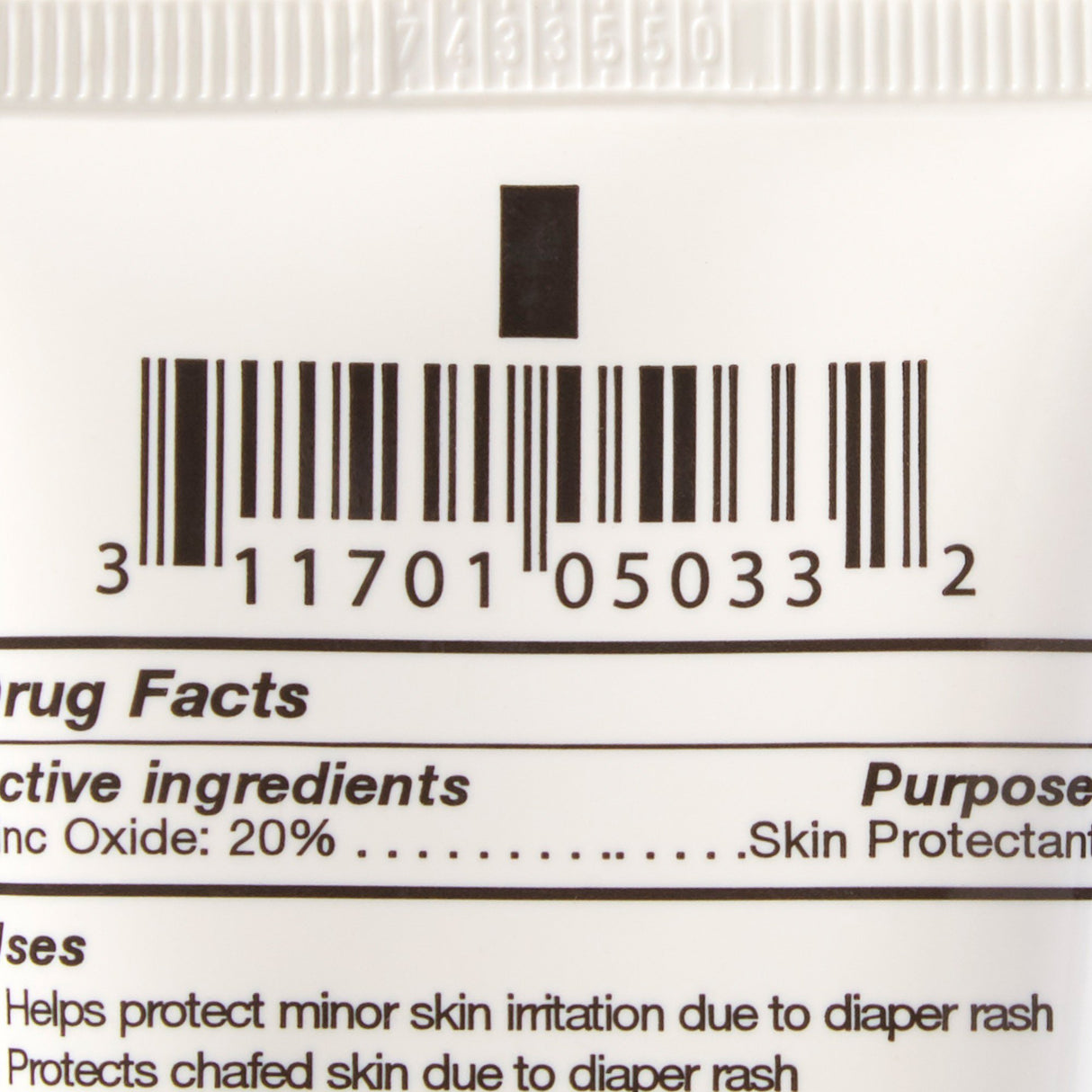 Skin Protectant Critic-Aid® 2.5 oz. Pump Tube Paste CHG Compatible