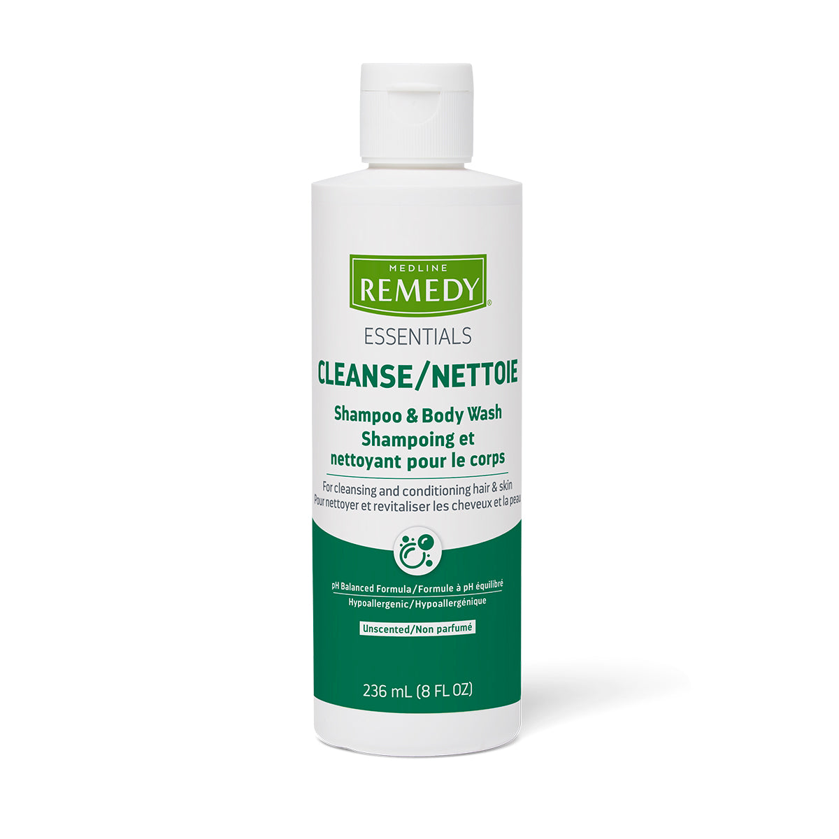 Remedy Essentials Shampoo And Bodywash Unscented 1000ml Pump Bottle