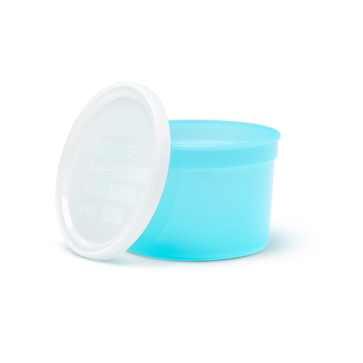 Denture Cup With Lid Disposable Plastic