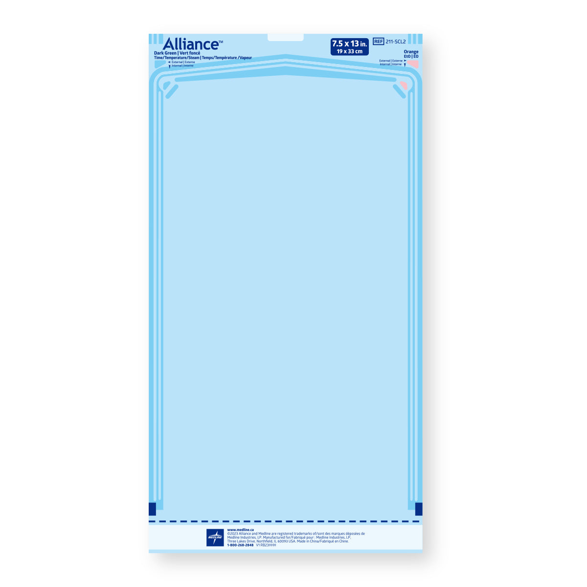 AllianceTM Self-Sealing Steam Sterilization Pouch, Class 4 - BeHope