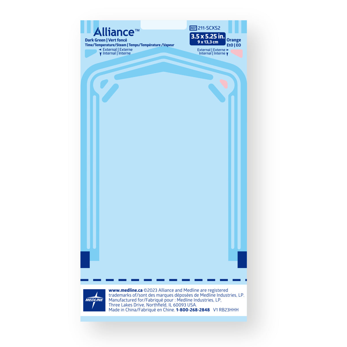 AllianceTM Self-Sealing Steam Sterilization Pouch, Class 4 - BeHope