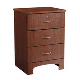 Oslo 3 Drawer Bedside Cabinet - BeHope